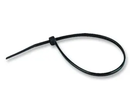 Cable Tie, Wea Rest, Nylon 6.6 Black142 mm, 2.5 mm, 35 mm