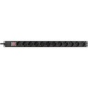12 outlets and power switch
