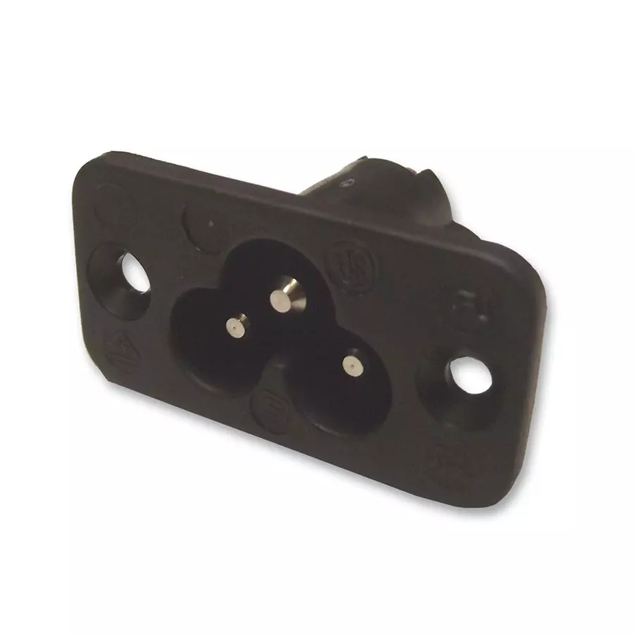 2563 Connector Inlet 2.5A C6