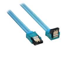 [SATA2-45-BLUV] 45cm Serial ATA HDD cable, blue UV reactive