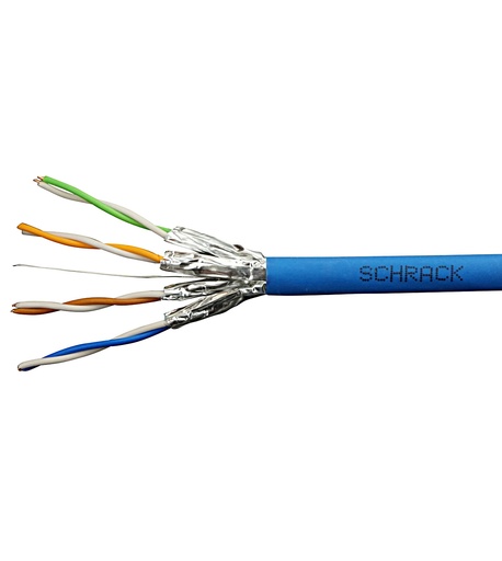[20947-B-4M] 4m CAT6e U/FTP ultra flex, Blue jacket
