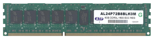 [AL24P72B8BLK0M] ATP Industriell DDR3 8GB REG ECC DIM