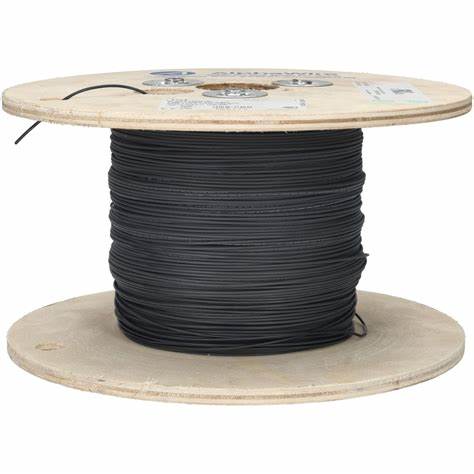 [6714 BK001] Alpha Wire EcoWire Series Black 0.52 mm² Hook Up Wire, 20 AW