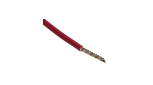 [6714 RD001] Alpha Wire EcoWire Series Red 0.52 mm² Hook Up Wire, 20 AWG,