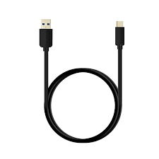 [USBC-N1010]  5m USB C 2.0 till USB A kabel 480Mbps svart